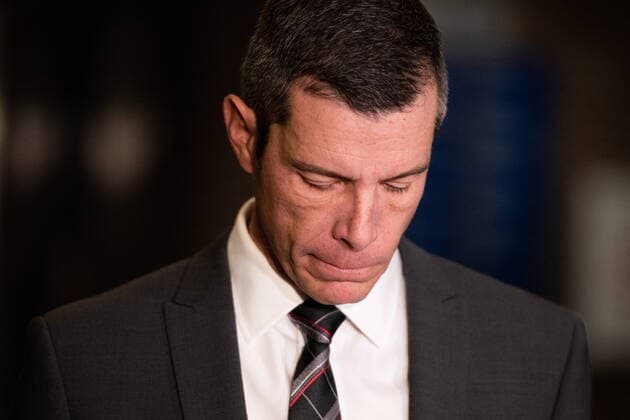 December 5, 2022, Gatineau, PQ, Canada: Maj.-Gen. Dany Fortin speaks to members of the media following an acquittal in his case at a Gatineau, Que., courthouse on Monday, Dec. 5, 2022. Gatineau Canada  - ZUMAc35_ 20221205_zaf_c35_084 Copyright: xSpencerxColbyx