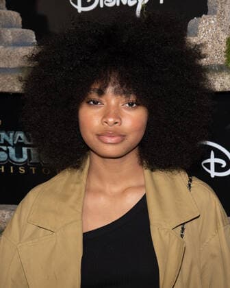 05 December 2022 - Los Angeles, California - Mychal-Bella Bowman. Disney + premiere of Ã¢â‚¬oeNational Treasure: Edge of HistoryÃ¢â‚¬Â at El Capitan Theatre. Hollywood USA - ZUMAa123 20221205_zaa_a123_035 Copyright: xBillyxBennightx