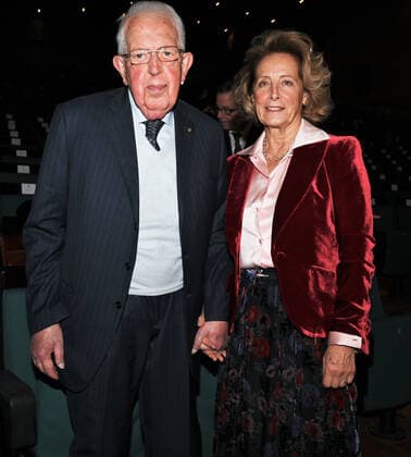 Italien, Verleihung des Verdienstordens der Stadt Mailand Milan,Italy Ambrogini 2022 Giuseppe Sala and the President of the City Council Elena Buscemi will deliver the Civic Merit Awards of the City of Milan during the traditional ceremony to be held at the Teatro Dal Verme, In the picture:Alfredo Ambrosetti wife Lella  Copyright: xNickxZonnax xipa-agency.netx xNickxZonnax IPA_IPA34967340
