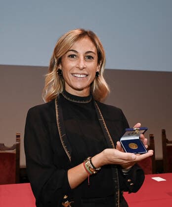 Italien, Verleihung des Verdienstordens der Stadt Mailand Milan,Italy Ambrogini 2022 Giuseppe Sala and the President of the City Council Elena Buscemi will deliver the Civic Merit of the City of Milan during the traditional ceremony to be held at the Teatro Dal Verme, In the picture:Michela Proietti  Copyright: xNickxZonnax xipa-agency.netx xNickxZonnax IPA_IPA34967449