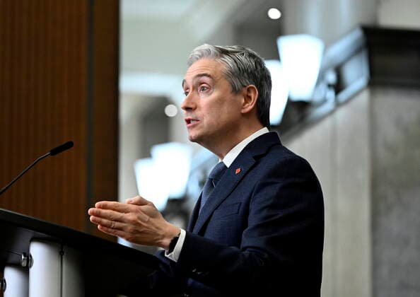 December 7, 2022, Ottawa, ON, CAN: Minister of Innovation, Science and Industry Francois-Philippe Champagne speaks during a media availability on legislation to modernize the Investment Canada Act, in West Block on Parliament Hill in Ottawa, on Wednesday, Dec. 7, 2022. Ottawa CAN  - ZUMAc35_ 20221207_zaf_c35_142 Copyright: xJustinxTangx