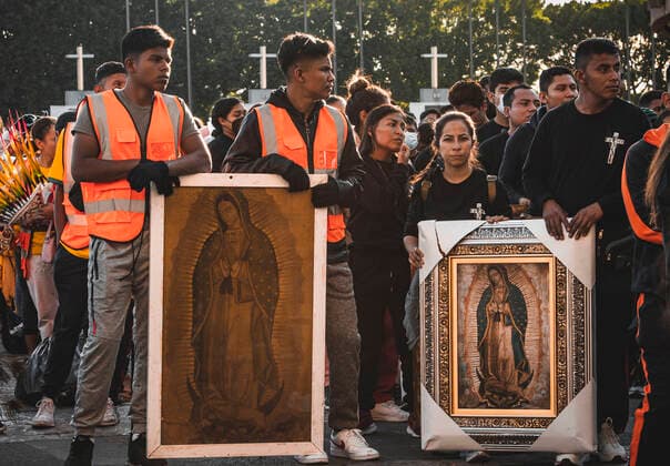 December 7, 2022, Mexico City, Mexico City, MEXICO: Coming from all the states of the Mexican Republic and even from abroad, thousands of Catholics begin their arrival to pay homage to the VIRGIN OF GUADALUPE, on December 12. The Catholic tradition of Mexicans overflows every year, because since December 12, 1531, the VIRGIN OF GUADALUPE has been celebrated, since she made her appearance to the indigenous JUAN DIEGO. Mexico City MEXICO - ZUMAn296 20221207_zip_n296_001 Copyright: xJorgexNunezx