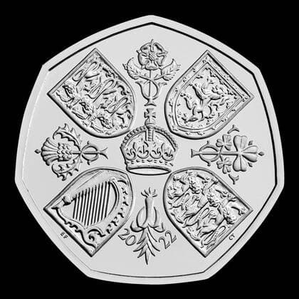 **VIDEO AVAILABLE: CONTACT INFO@COVERMG.COM TO RECEIVE** The first coins bearing the image of King Charles III have started to appear in circulation in Post Offices around the UK on Thursday 8 December 2022. The Royal Mint had previously announced first coin to bear The King?s portrait and mark the historic transition from Queen Elizabeth II to King Charles III in the public?s change is a 50 pence commemorating the life and legacy of Her Late Majesty Queen Elizabeth on the reverse (tails side). A commemorative version of the coin was released in October and saw record visitors to The Royal Mint?s website over the next 24 hours. From Thursday, Post Office branches throughout the country will receive 4.9 million 50 pence coin Copyright: xx 52262702 EDITORIAL USE ONLY. NOT FOR USE BY NEWSPAPERS BASED IN THE UK.