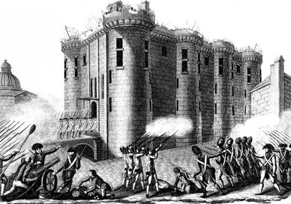 RECORD DATE NOT STATED Storming of the Bastille by Parisians led by the Grenadier Guards, 14 July 1789 (1804). Artist: Unknown Copyright:xAnnxRonanxPicturexLibrary Heritage-Imagesx IMAGO ,1153418 ! ACHTUNG: AUFNAHMEDATUM GESCHÄTZT!  Copyright:AnnxRonanxPicturexLibrary Heritage-Imagesx IMAGO