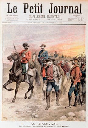 RECORD DATE NOT STATED Leander Starr Jameson taken prisoner after the failure of the Jameson Raid, South Africa, 1896. Artist: Unknown Copyright:xAnnxRonanxPicturexLibrary Heritage-Imagesx IMAGO ,1153573 ! ACHTUNG: AUFNAHMEDATUM GESCHÄTZT!  Copyright:AnnxRonanxPicturexLibrary Heritage-Imagesx IMAGO