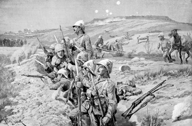 RECORD DATE NOT STATED Siege of Ladysmith, South Africa, Boer War, 1899-1900. Artist: Unknown Copyright:xAnnxRonanxPicturexLibrary Heritage-Imagesx IMAGO ,1153594 ! ACHTUNG: AUFNAHMEDATUM GESCHÄTZT!  Copyright:AnnxRonanxPicturexLibrary Heritage-Imagesx IMAGO