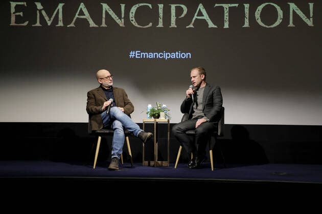 Entertainment Themen der Woche KW50 FYC screening and Q&A of Apple Original Films Emancipation at The Whitby. Emancipation is streaming globally on Apple TV+. Featuring: Joe Neumaierand Ben Foster Where: New York, New York, United States When: 12 Dec 2022 Credit: Marion Curtis StarPix for Apple Cover Images Copyright: xx 52276391 EDITORIAL USE ONLY. NOT FOR USE BY NEWSPAPERS BASED IN THE UK.