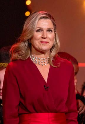 15-12-2022 Queen Maxima attend the recordings of the Christmas Music Gala in Amsterdam where young musical talents perform together with well-known artists such as Edsilia Rombley, Karsu, Kris Kross Amsterdam and OG3NE. The largest school band in the Netherlands will appear again this year in this dazzling Christmas show. Â  Copyright: xPPEx