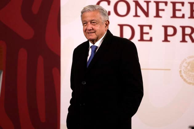 President of Mexico in conference before reporters December 19, 2022, Mexico City, Mexico: Mexican President Andres Manuel Lopez Obrador during a conference before reporters at the National Palace in Mexico City, Mexico on December 19, 2022 in Mexico City, Mexico (Photo by Luis Barron Eyepix Group). Copyright: xLuisxBarronx xEyepixxGroupx 20221219LB_ANDRES_MANUEL_LOPEZ_OBRADOR2