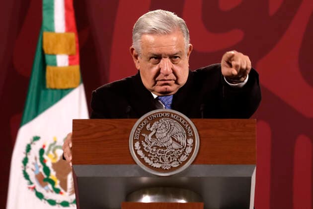 President of Mexico in conference before reporters December 19, 2022, Mexico City, Mexico: Mexican President Andres Manuel Lopez Obrador during a conference before reporters at the National Palace in Mexico City, Mexico on December 19, 2022 in Mexico City, Mexico (Photo by Luis Barron Eyepix Group). Copyright: xLuisxBarronx xEyepixxGroupx 20221219LB_ANDRES_MANUEL_LOPEZ_OBRADOR138