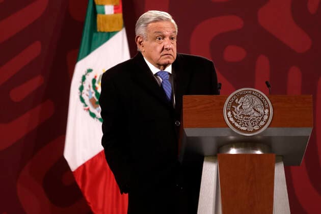 President of Mexico in conference before reporters December 19, 2022, Mexico City, Mexico: Mexican President Andres Manuel Lopez Obrador during a conference before reporters at the National Palace in Mexico City, Mexico on December 19, 2022 in Mexico City, Mexico (Photo by Luis Barron Eyepix Group). Copyright: xLuisxBarronx xEyepixxGroupx 20221219LB_ANDRES_MANUEL_LOPEZ_OBRADOR363