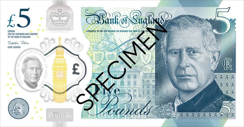 Bilder des Jahres 2022, Entertainment 12 Dezember Entertainment Themen der Woche KW51 Entertainment Bilder des Tages Großbritannien, Bank of England präsentiert Banknoten mit Konterfei von König Charles III. , A supplied image obtained on Tuesday, December 20, 2022, of The Bank of England?s first bank notes featuring King Charles. Five, 10, 20 and 50-pound bank notes featuring a portrait of King Charles III have been unveiled by the Bank of England but won t be in circulation until 2024. ( NO ARCHIVING, EDITORIAL USE ONLY, NO USE IN BOOKS WITHOUT CONSENT AustraliaAustralia  Copyright: xSUPPLIEDx 20221220001744502855