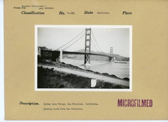 RECORD DATE NOT STATED Golden Gate Bridge, San Francisco, California. Looking north from San Francisco. State: California. Place: San Francisco. Copyright: xpiemagsx naraburpubroadspie181222-5833 !ACHTUNG AUFNAHMEDATUM GESCHÄTZT!