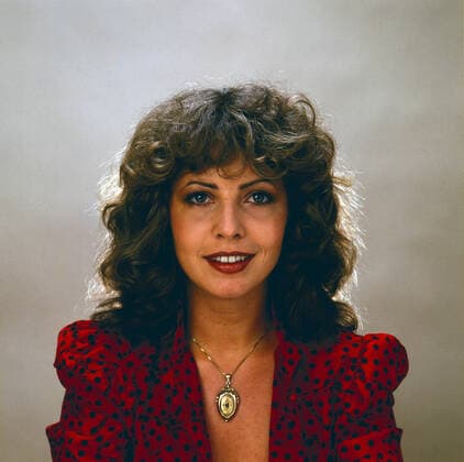 MICHAELA MAY Michaela May, deutsche Schauspielerin, Portrait, Deutschland, 1981. Michaela May, German actress, portrait, Germany, 1981., Deutschland Copyright: kpa kpa_55043875 UnitedArchives EDITORIAL USE ONLY