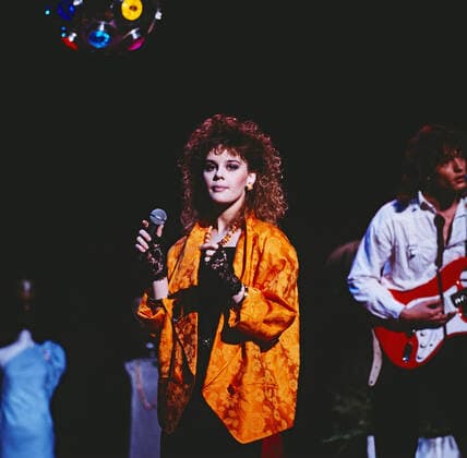ROXANNE Roxanne, Pop Sängerin aus Österreich, TV-Auftritt in Deutschland, 1986. Roxanne, Austrian Pop singer, TV performance in Germany, 1986., Deutschland Copyright: kpa kpa_55044025 UnitedArchives EDITORIAL USE ONLY