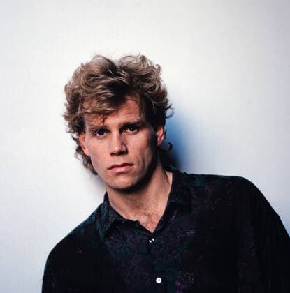 AL CORLEY Al Corley, amerikanischer Schauspieler und Sänger, Portrait, Deutschland, 1985. Al Corley, American actor and singer, portrait, Germany, 1985., Deutschland Copyright: kpa kpa_55044031 UnitedArchives EDITORIAL USE ONLY