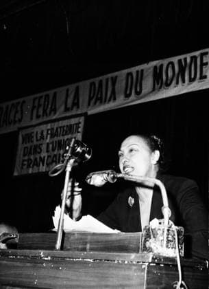 IMAGO ICONS: Josephine Baker RECORD DATE NOT STATED Josephine Baker. Photographs of Marshall Plan Programs, Exhibits, and Personnel Copyright: xpiemagsx marshplanpie21122022-15299 !ACHTUNG AUFNAHMEDATUM GESCHÄTZT!