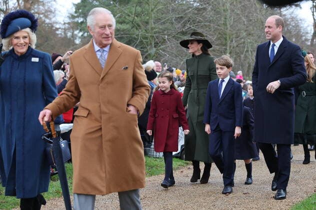 . 25 12 2022. Sandringham , United Kingdom. UK Royals arriving at the Christmas Day church service at Sandringham, United Kingdom.  xStephenxLockx xi-Imagesx IIM-24035-0002