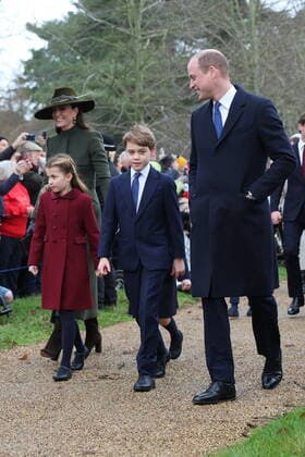 . 25 12 2022. Sandringham , United Kingdom. UK Royals arriving at the Christmas Day church service at Sandringham, United Kingdom.  xStephenxLockx xi-Imagesx IIM-24035-0003