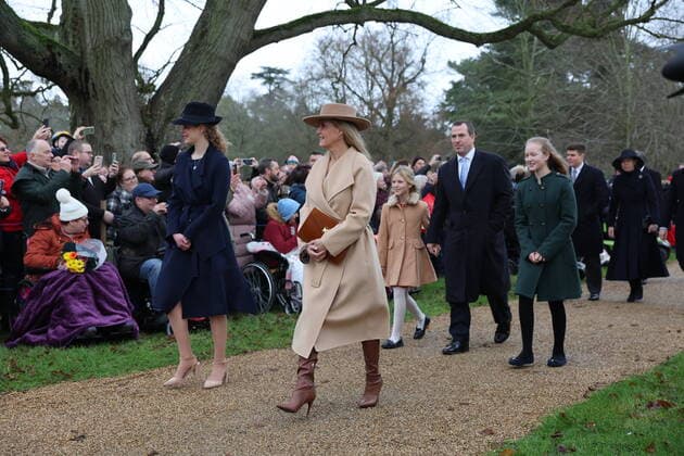 . 25 12 2022. Sandringham , United Kingdom. UK Royals arriving at the Christmas Day church service at Sandringham, United Kingdom.  xStephenxLockx xi-Imagesx IIM-24035-0017