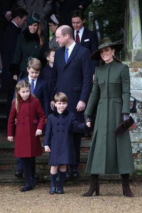 . 25 12 2022. Sandringham , United Kingdom. UK Royals at the Christmas Day church service at Sandringham, United Kingdom.  xStephenxLockx xi-Imagesx IIM-24035-0035