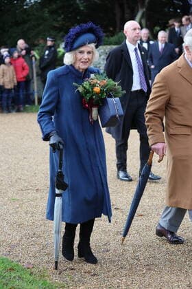 . 25 12 2022. Sandringham , United Kingdom. UK Royals at the Christmas Day church service at Sandringham, United Kingdom.  xStephenxLockx xi-Imagesx IIM-24035-0056