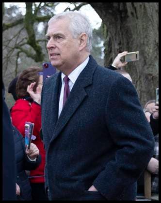 . 25 12 2022. Sandringham , United Kingdom. Prince Andrew arriving at the Christmas Day church service at Sandringham, United Kingdom.  xStephenxLockx xi-Imagesx IIM-24035-0123
