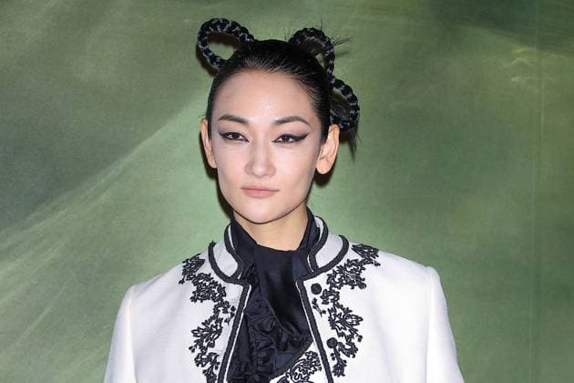 Ai Tominaga attends the red carpet ceremony for the Christian Dior: Designer of Dreams exhibition at the Museum of Contemporary Art Tokyo on December 19, 2022 in Tokyo, Japan. The exhibition will run from December 21, 2022 until May 28, 2023.  , aflo_207013332.JPG,