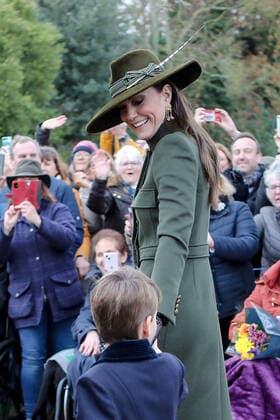 King Charles III, accompanied by Camilla Queen Consort and members of the extended Royal Family, attend the traditional Christmas Day morning service at St Mary Magdelene Church on the Sandringham estate in Norfolk Featuring Catherine, Princess of Wales Where King s Lynn, Norfolk, United Kingdom When 25 Dec 2022 Credit John Rainford Cover Images