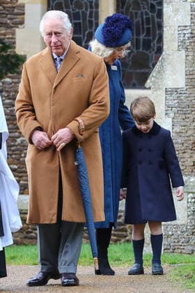 King Charles III, accompanied by Camilla Queen Consort and members of the extended Royal Family, attend the traditional Christmas Day morning service at St Mary Magdelene Church on the Sandringham estate in Norfolk Featuring King Charles III, Prince Louis Where King s Lynn, Norfolk, United Kingdom When 25 Dec 2022 Credit John Rainford Cover Im