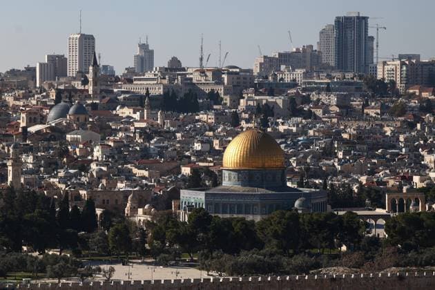 Israel Economy A wiew of the city and Temple Mount in Jerusalem, Israel on December 29, 2022. Tel Aviv Israel  Copyright: xJakubxPorzyckix originalFilename: porzycki-israelec221229_npjC3.jpg