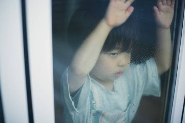 Japanese kid at home AFLO196339615  , 196339615.jpg, ,model released, Symbolfoto ,property released
