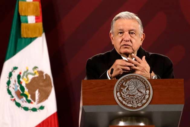 President of Mexico holds first press conference of 2023 January 2, 2023, Mexico City, Mexico: Mexican President Andres Manuel Lopez Obrador held his first press conference of 2023 before reporters at the National Palace in Mexico City, Mexico. on January 2, 2023 in Mexico City, Mexico (Photo by Luis Barron Eyepix Group). Copyright: xLuisxBarronx xEyepixxGroupx LB_20230102_AMLO_3