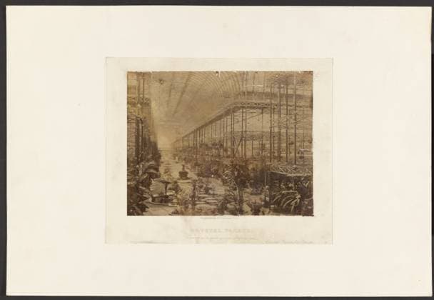 RECORD DATE NOT STATED Crystal Palace, View Up Nave from Gallery at North End. Philip H. Delamotte (British, 1820 - 1889) Copyright: xpiemagsx gb14252 !ACHTUNG AUFNAHMEDATUM GESCHÄTZT!
