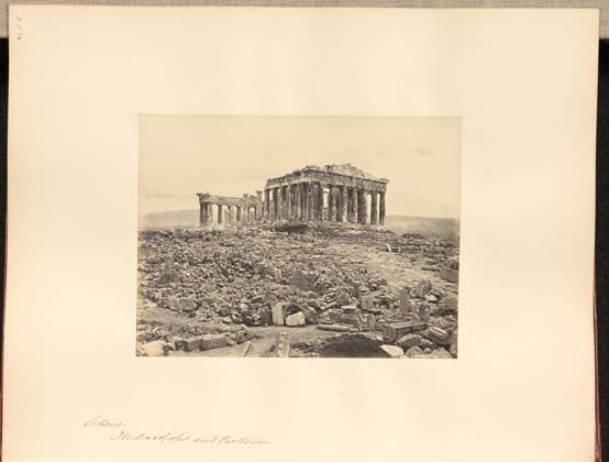 RECORD DATE NOT STATED Athens, the Acropolis and Parthenon. Francis Frith (English, 1822 - 1898) Copyright: xpiemagsx gb24118 !ACHTUNG AUFNAHMEDATUM GESCHÄTZT!