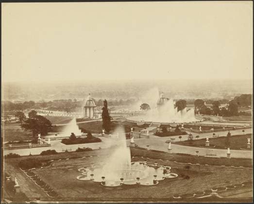 RECORD DATE NOT STATED View from the Crystal Palace. Philip H. Delamotte (British, 1820 - 1889) Copyright: xpiemagsx gb57964 !ACHTUNG AUFNAHMEDATUM GESCHÄTZT!