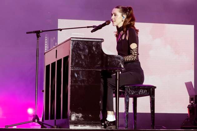 Em Beihold at AT T Playoff Playlist Live before the 2023 College Football Playoff National Championship at Banc of California Stadium Los Angeles, 07 01 2023. Foto:xD.xBedrosianx xFuturexImage