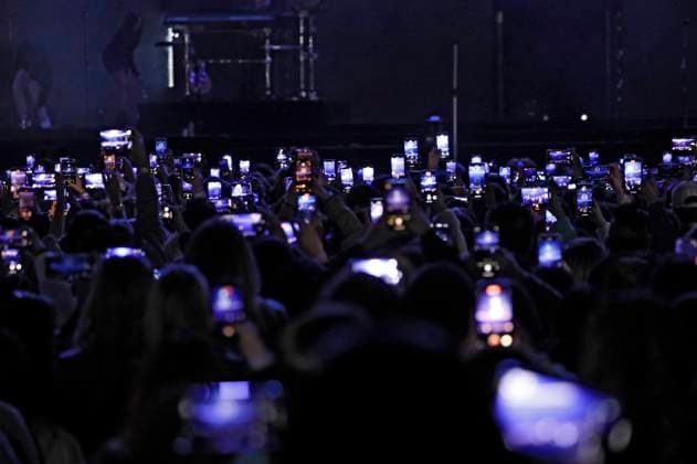 Jonas Brothers spectator at AT T Playoff Playlist Live before the 2023 College Football Playoff National Championship at Banc of California Stadium Los Angeles, 07 01 2023. Foto:xD.xBedrosianx xFuturexImage