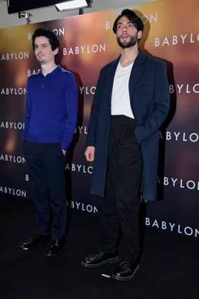 January 8, 2023, Mexico City, Mexico: (R-L) Damien Chazelle and actor Diego Calva attend at Babylon Photocall. on January 8, 2023 in Mexico City, Mexico. Mexico City Mexico - ZUMAe321 20230109_zia_e321_102 Copyright: xJaimexNogales xEyepixxGroupx