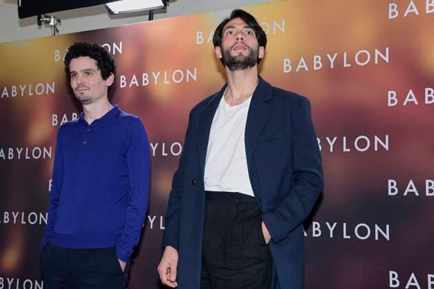 January 8, 2023, Mexico City, Mexico: (R-L) Damien Chazelle and actor Diego Calva attend at Babylon Photocall. on January 8, 2023 in Mexico City, Mexico. Mexico City Mexico - ZUMAe321 20230109_zia_e321_105 Copyright: xJaimexNogales xEyepixxGroupx