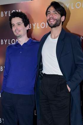 January 8, 2023, Mexico City, Mexico: (R-L) Damien Chazelle and actor Diego Calva attend at Babylon Photocall. on January 8, 2023 in Mexico City, Mexico. Mexico City Mexico - ZUMAe321 20230109_zia_e321_106 Copyright: xJaimexNogales xEyepixxGroupx