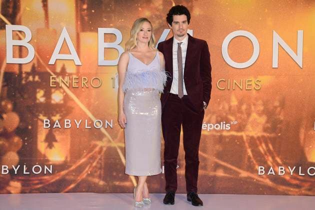 Babylon Film Mexico City Film Premiere January 8, 2023, Mexico City, Mexico: Olivia Hamilton, Damien Chazelle, attend the red carpet of the Babylon film premiere at Plaza Carso. on January 8, 2023 in Mexico City, Mexico. (Photo by Jaime Nogales Eyepix Group) Copyright: xJaimexNogales xEyepixxGroupx JN_08012023_85590