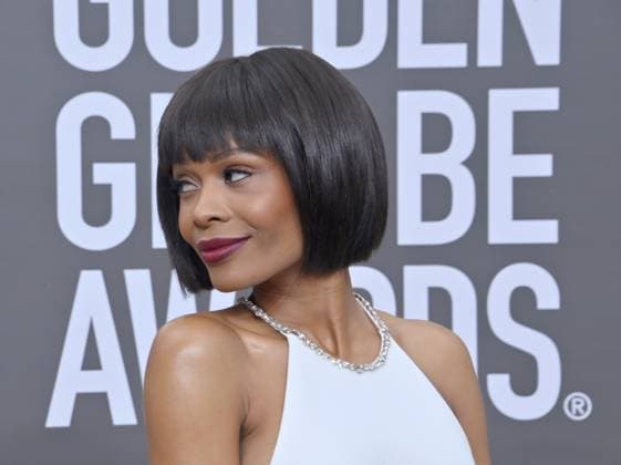 Zuri Hall arrives for the 80th annual Golden Globe Awards at the Beverly Hilton in Beverly Hills, California on Tuesday, January 10, 2023.  LAP20230110023 JIMxRUYMEN
