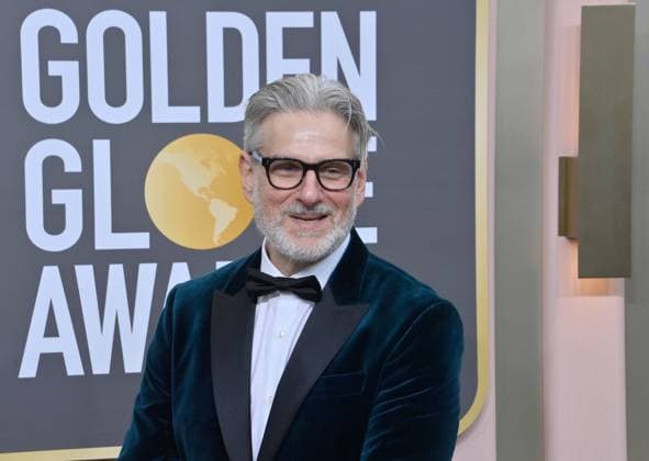 Peter Gould arrives for the 80th annual Golden Globe Awards at the Beverly Hilton in Beverly Hills, California on Tuesday, January 10, 2023.  LAP20230110097 JIMxRUYMEN