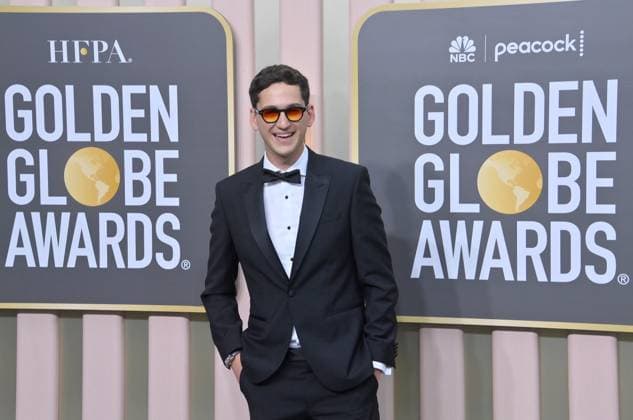 Matt Friend arrives for the 80th annual Golden Globe Awards at the Beverly Hilton in Beverly Hills, California on Tuesday, January 10, 2023.  LAP20230110040 JIMxRUYMEN