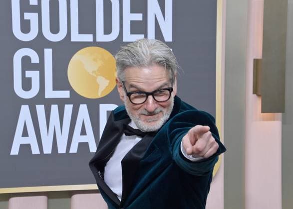 Peter Gould arrives for the 80th annual Golden Globe Awards at the Beverly Hilton in Beverly Hills, California on Tuesday, January 10, 2023.  LAP20230110098 JIMxRUYMEN