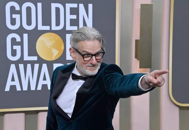 Peter Gould arrives for the 80th annual Golden Globe Awards at the Beverly Hilton in Beverly Hills, California on Tuesday, January 10, 2023.  LAP20230110099 JIMxRUYMEN