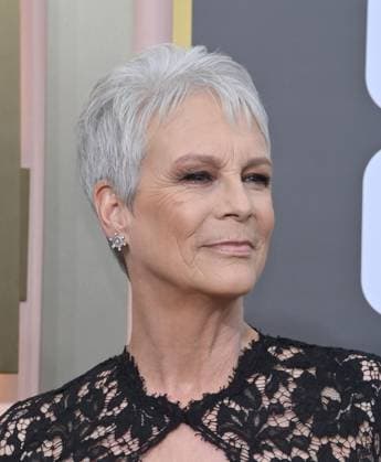 Jamie Lee Curtis arrives for the 80th annual Golden Globe Awards at the Beverly Hilton in Beverly Hills, California on Tuesday, January 10, 2023.  LAP20230110137 JIMxRUYMEN