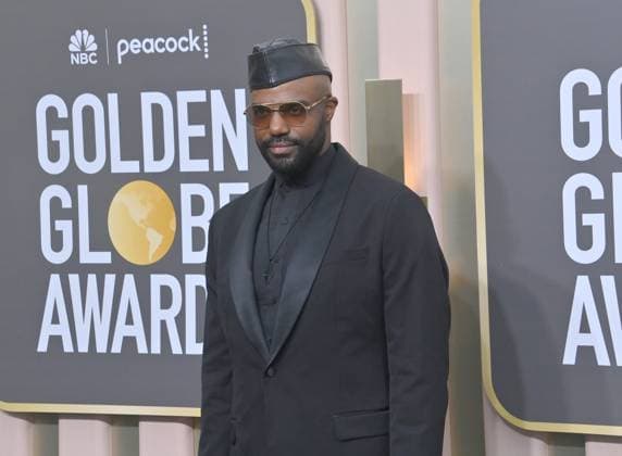 Carl Clemons-Hopkins arrives for the 80th annual Golden Globe Awards at the Beverly Hilton in Beverly Hills, California on Tuesday, January 10, 2023.  LAP20230110167 JIMxRUYMEN
