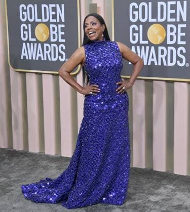 Sheryl Lee Ralph arrives for the 80th annual Golden Globe Awards at the Beverly Hilton in Beverly Hills, California on Tuesday, January 10, 2023.  LAP20230110146 JIMxRUYMEN